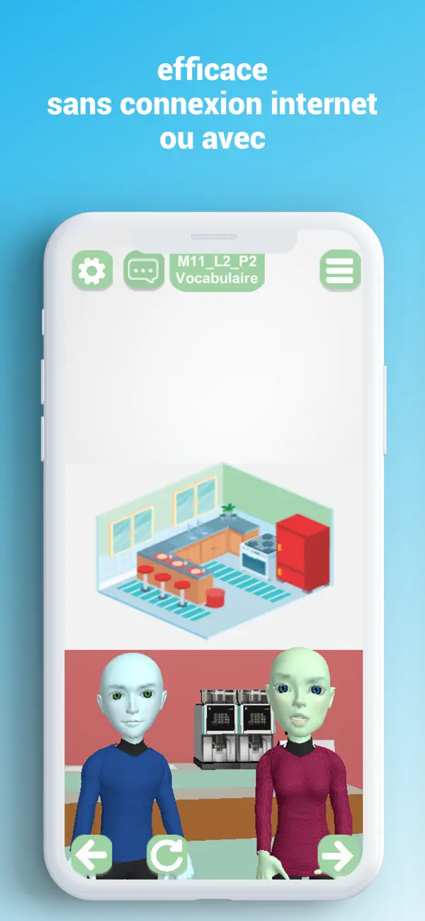 Screenshot #1 pour Basic-Français Kreyòl ayisyen