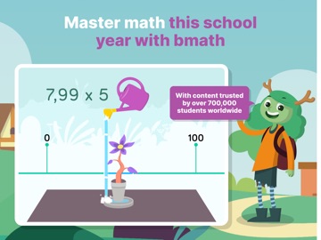 bmath: Learn maths at home iPad screenshot