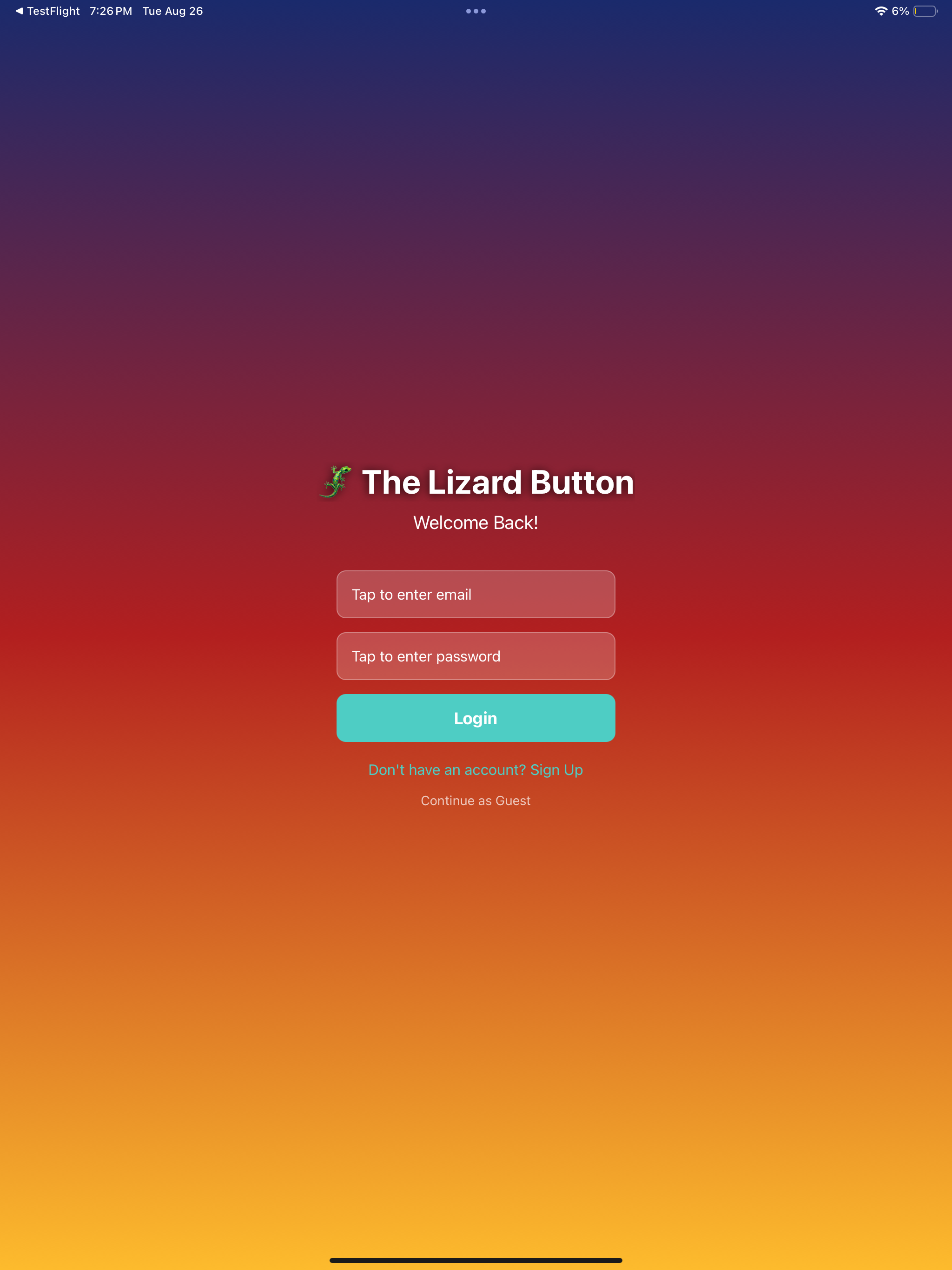 The Lizard Button