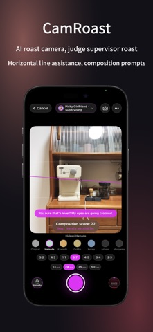 CamRoast——AI Roast Camera Screenshot 3 of 10