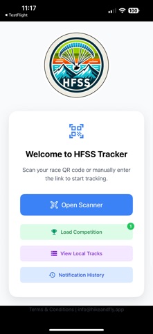 HFSS Tracker screenshot