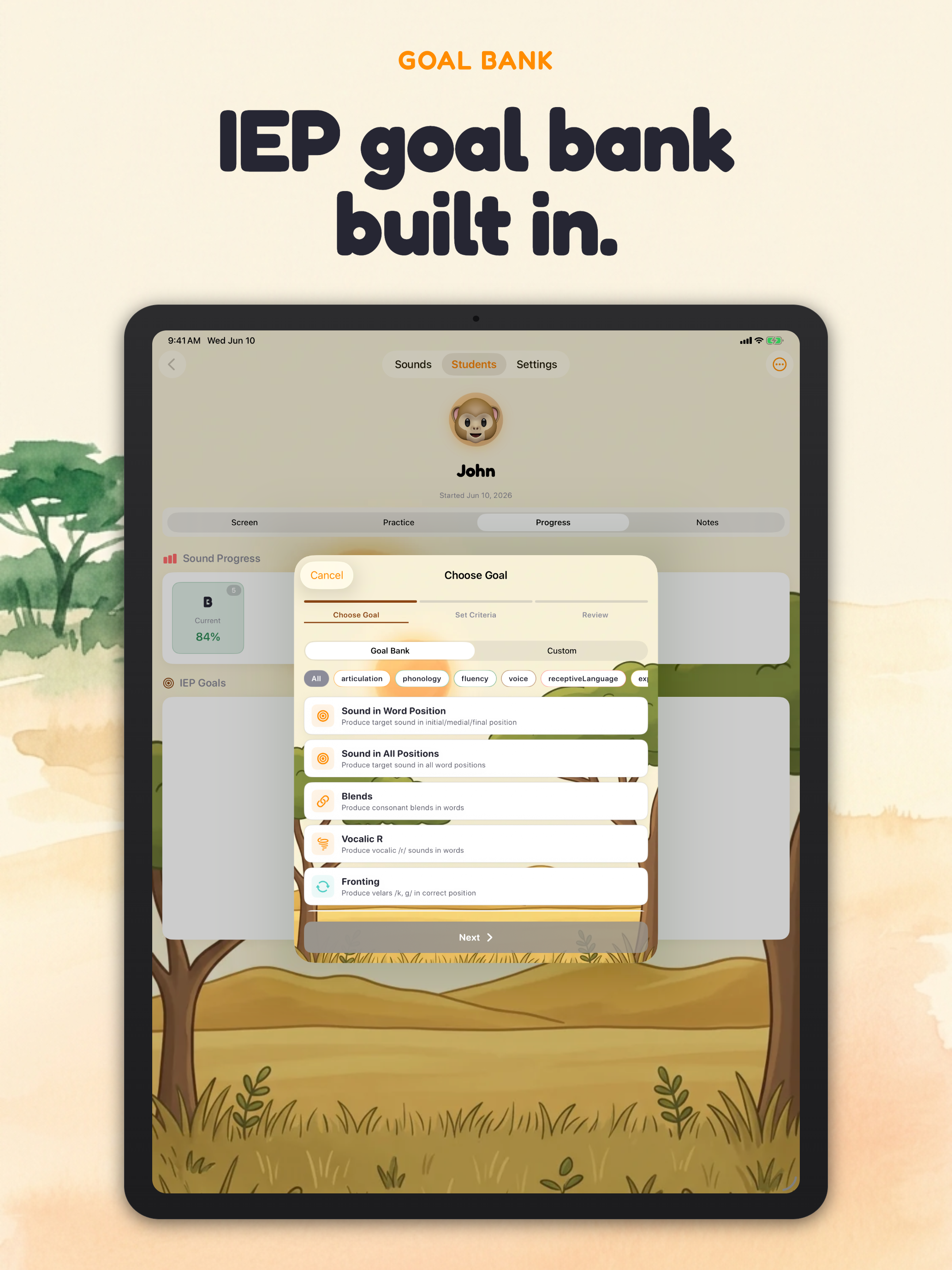 Sound Safari: Speech Therapy screenshot 14