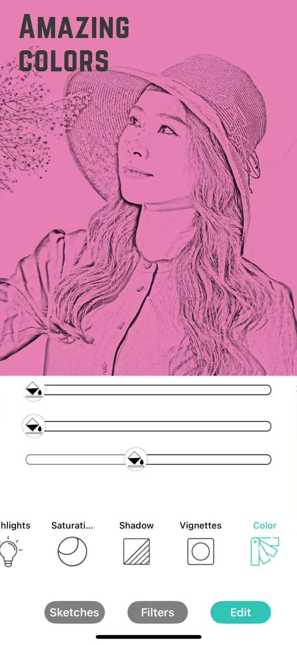 Screenshot #3 pour Cartoon Art Pics Photo Editor