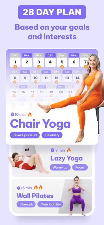 Daily Yoga: Screenshot 3 von 10