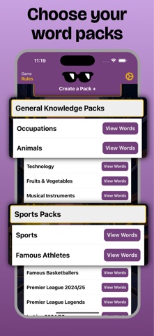 Imposter - Secret Word Game iPhone screenshot