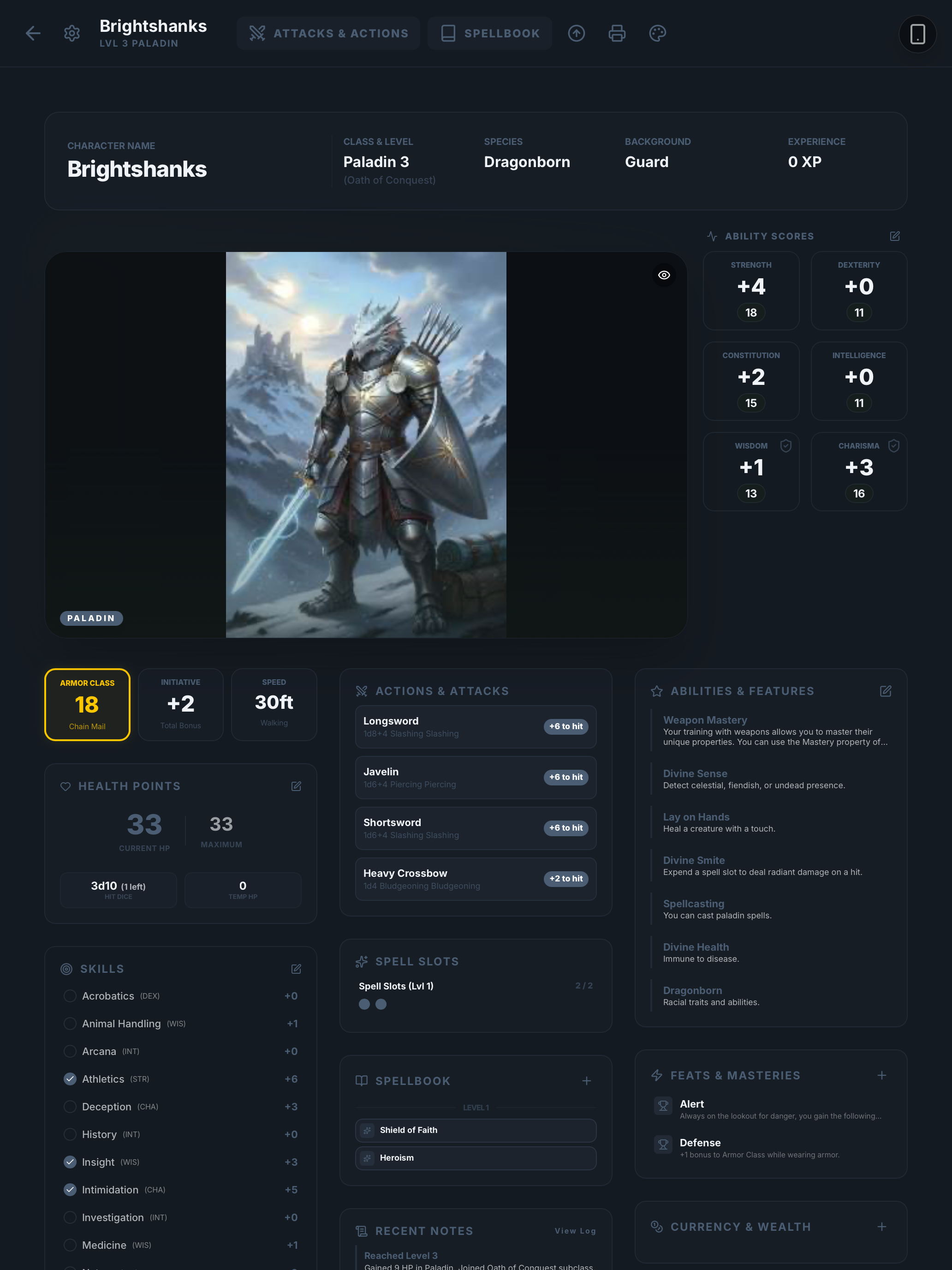 RPG Buddy Companion screenshot 13