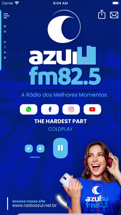 AZUL FM Screenshot