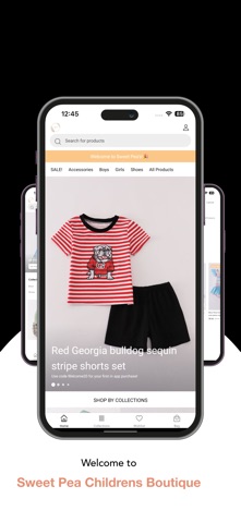 Sweet Pea Childrens Boutique screenshot