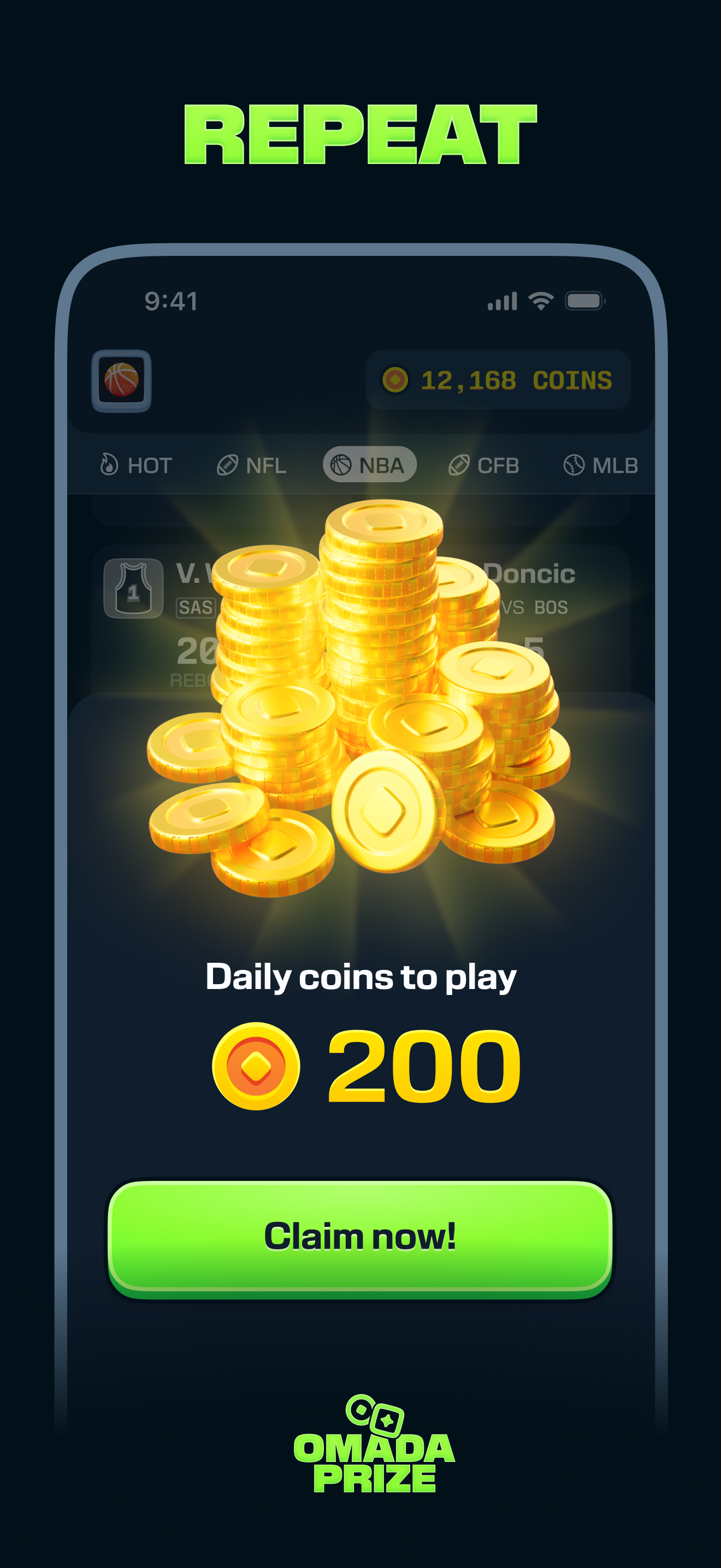 OmadaPrize: Game Sports Picks