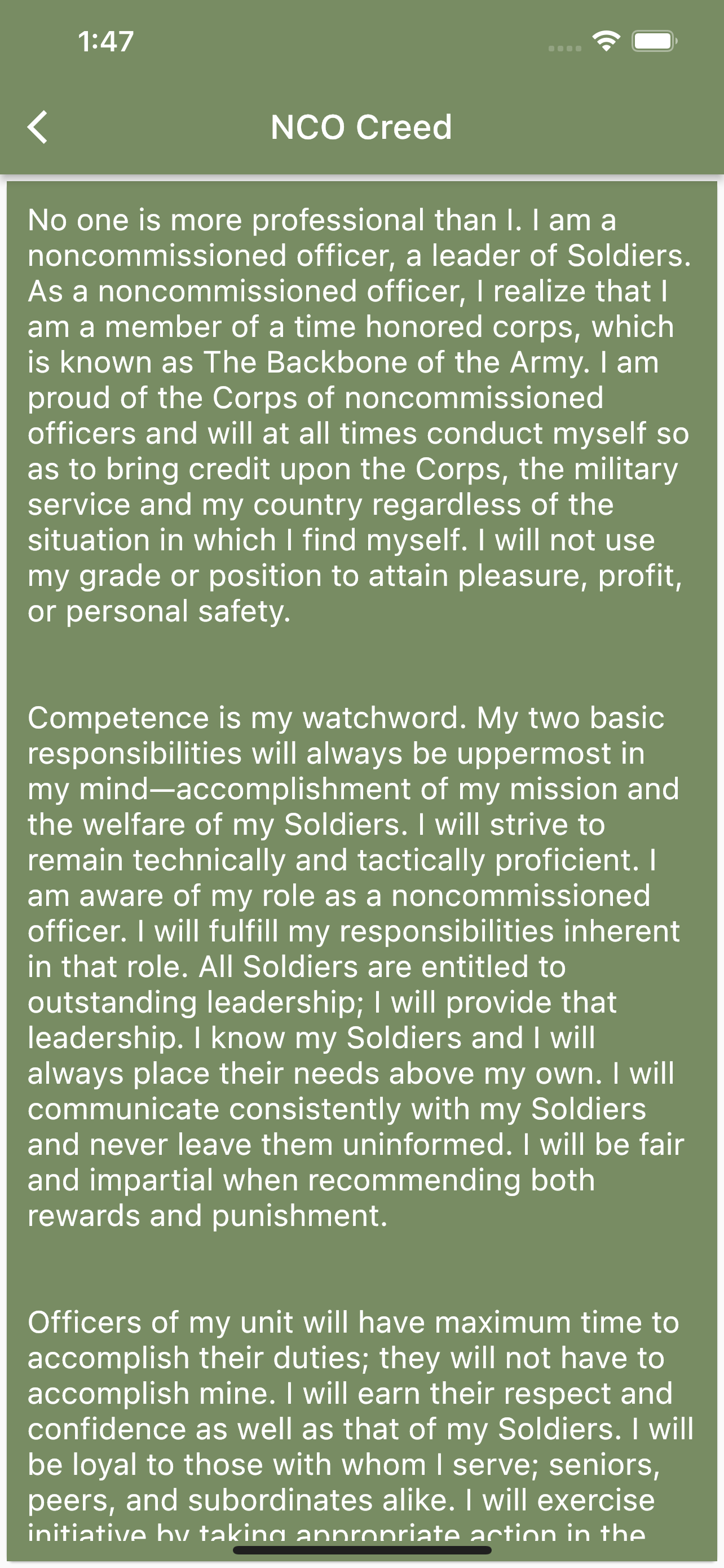 Army NCO Tools & Guide
