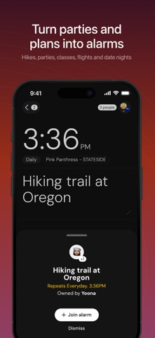 Timey: Loud Shareable Alarms Screenshot 7 of 10