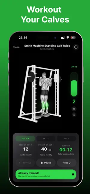 CalvLab: Calf Workout Planner screenshot 2