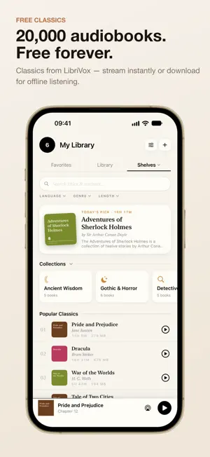 Unpaged: Audiobook Player screenshot 1