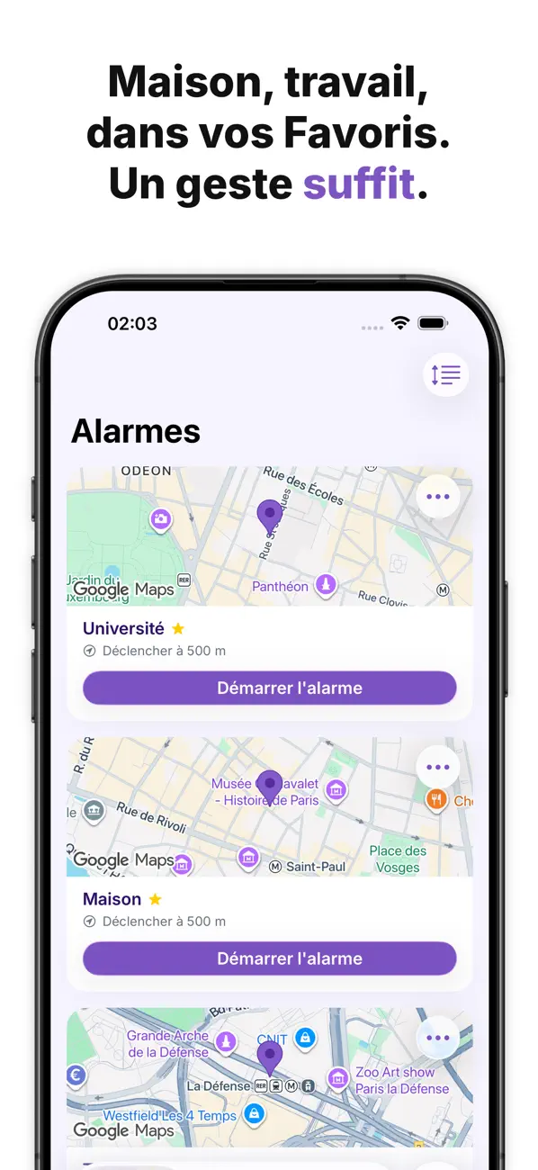 Screenshot #3 pour Ne ratez pas votre arrêt: GPS