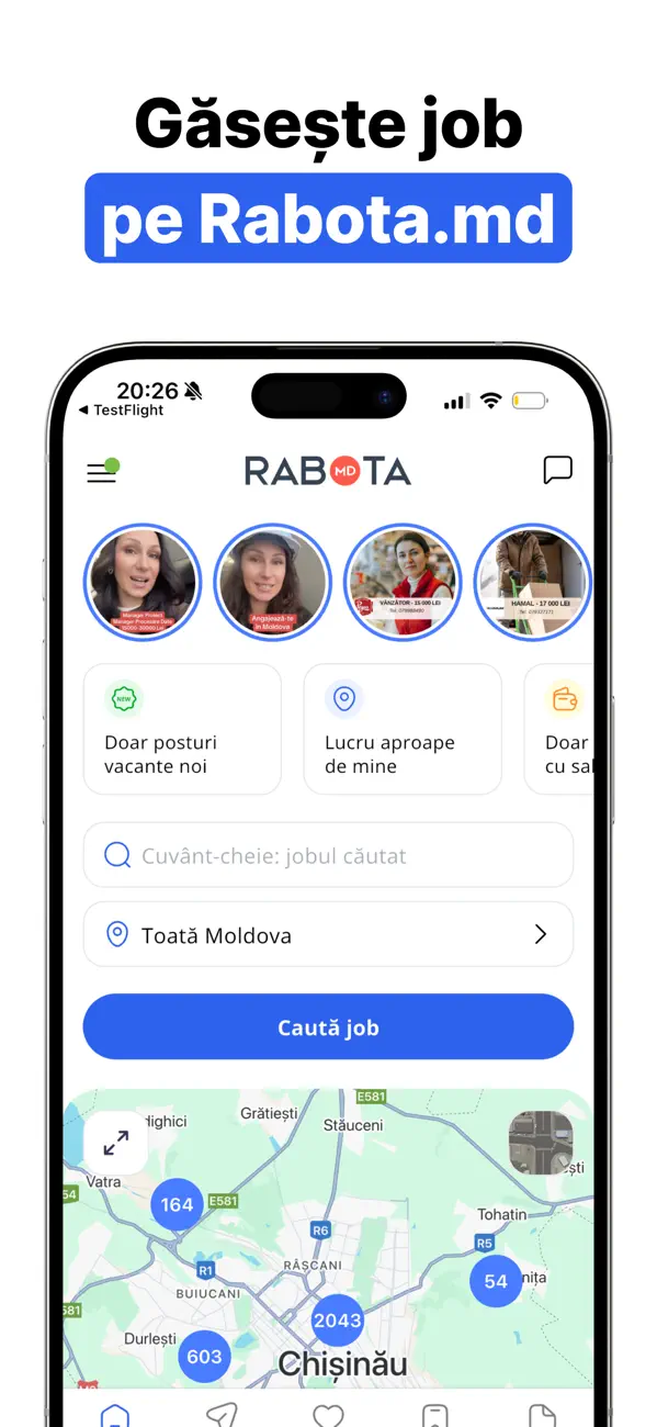 Screenshot #1 pour Rabota.md