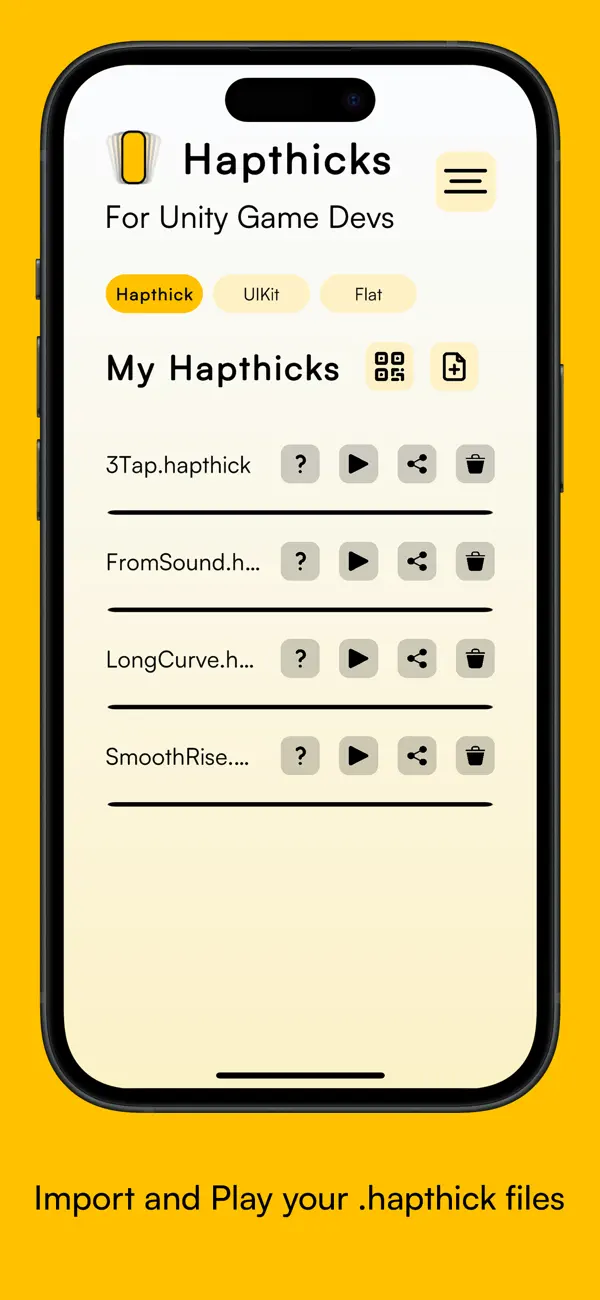 #1. Hapthicks (iOS) 由: Ava Goudarzi