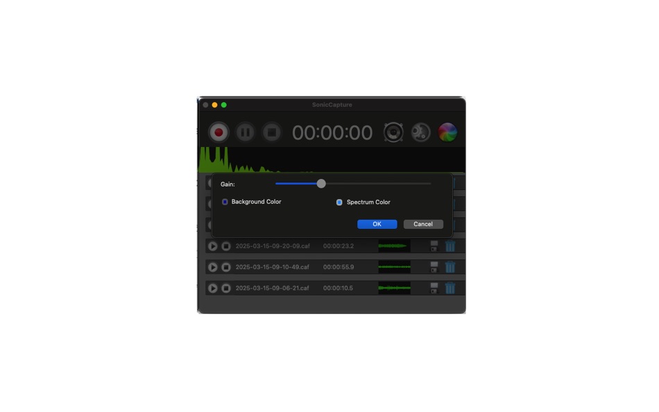 #6. Audio Recorder Pro: Sound Rec (macOS) 由: Alessandro Gimenes Ferri