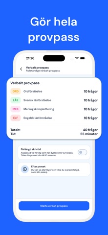 Högskoleprovet - HPKampen iPhone screenshot 3