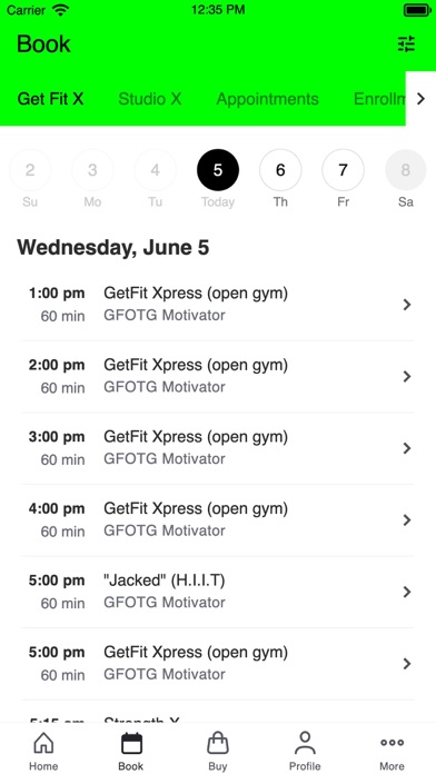 Get Fit X Fitness Screenshot