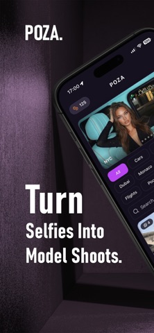 POZA - AI Photo Generator iPhone screenshot