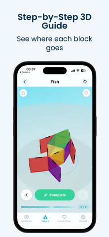MagneticBlox: 3D Block Builder iPhone screenshot 6