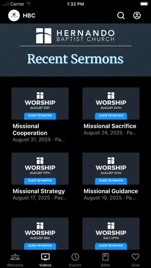 Hernando Baptist screenshot 2
