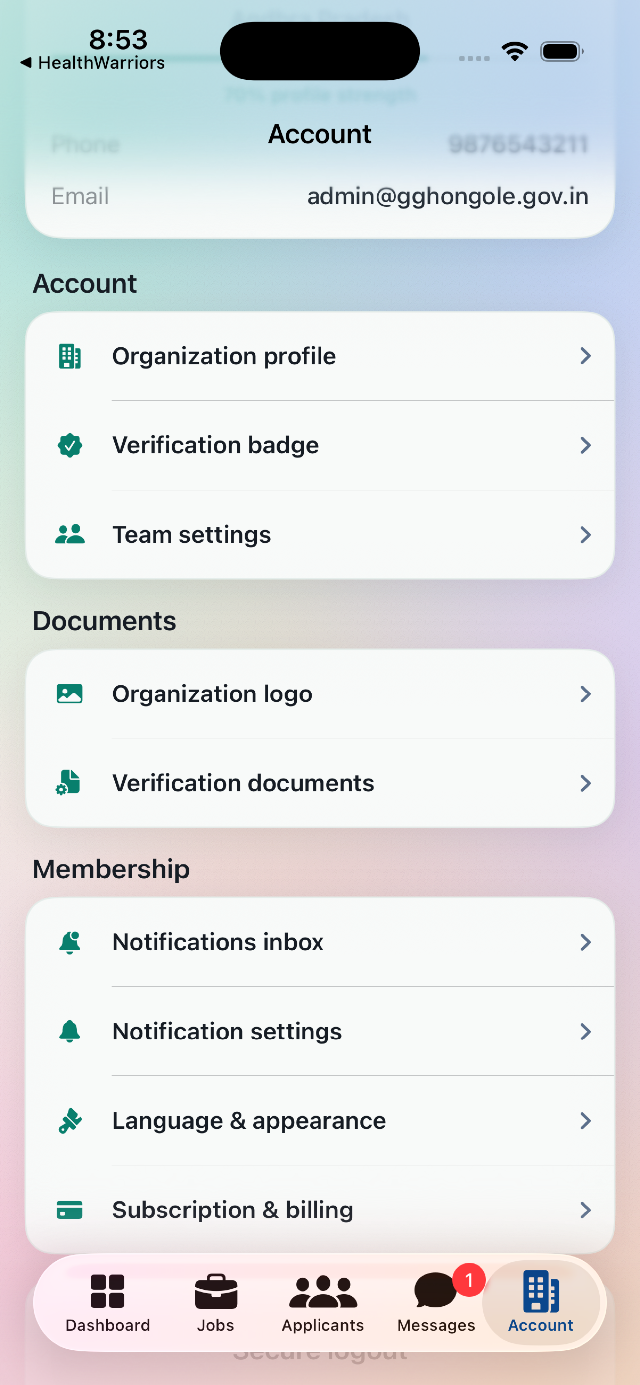 HealthWarriors Connect screenshot 6