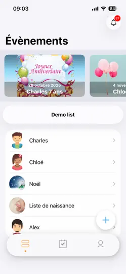 Screenshot von Howdy! auf dem iPhone 1