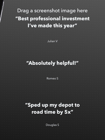 Route Planner - routed iPad screenshot