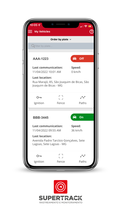 SuperTrack Screenshot