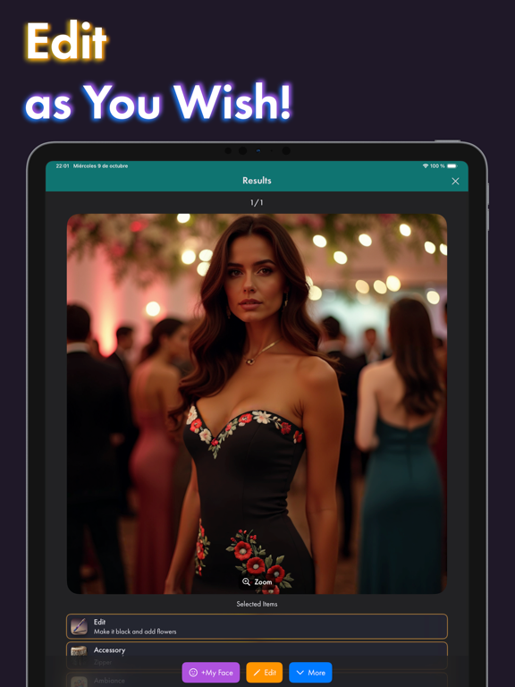 Fashion Mind: AI Designer iPad screenshot 2 - Graphics & Design app