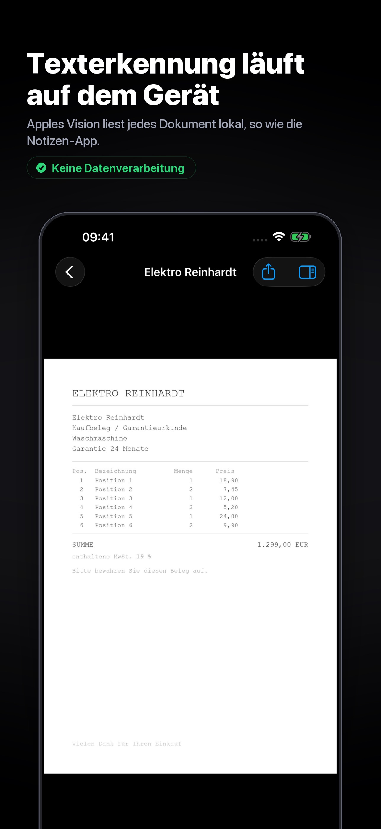Screenshot 3 of Papierfrei