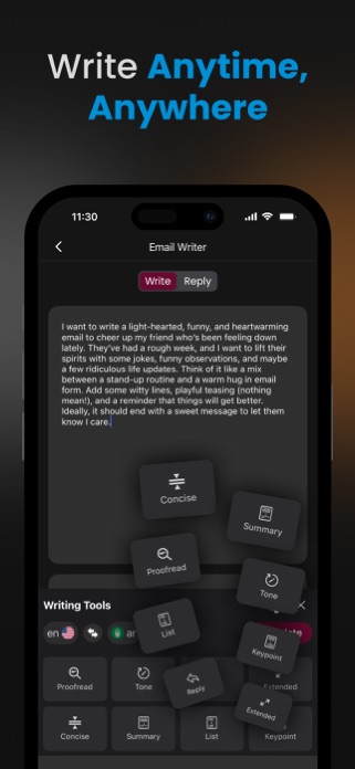 WriterPro: Ai Keyboard Screenshot 8 of 8
