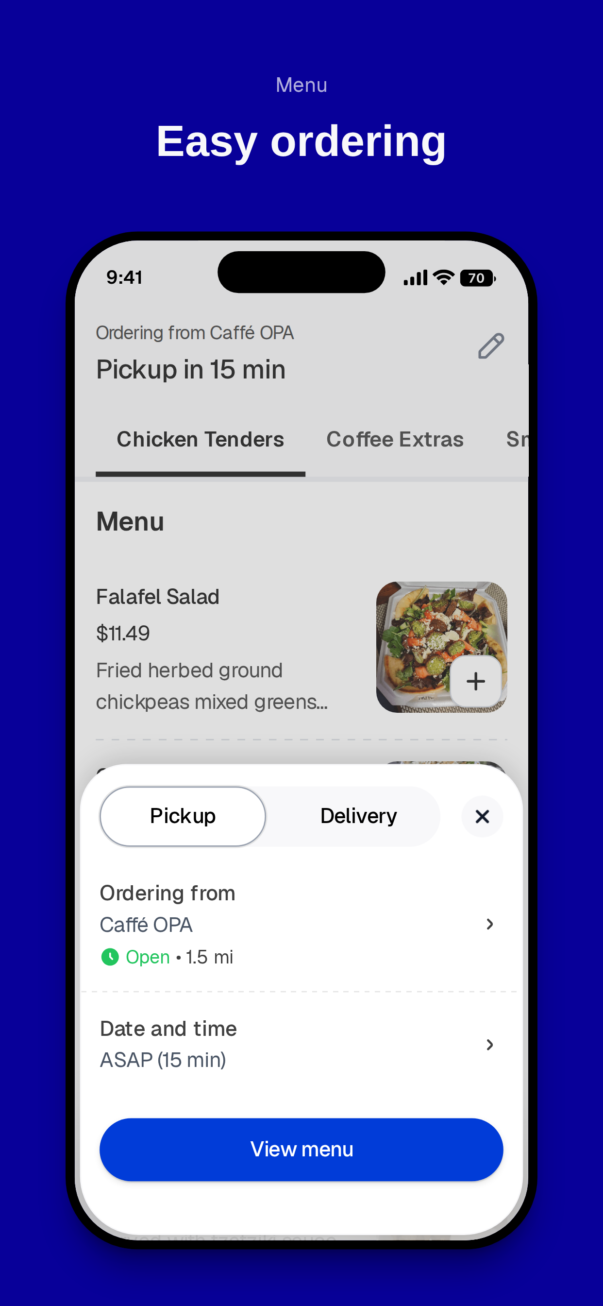 Caffé OPA screenshot 3
