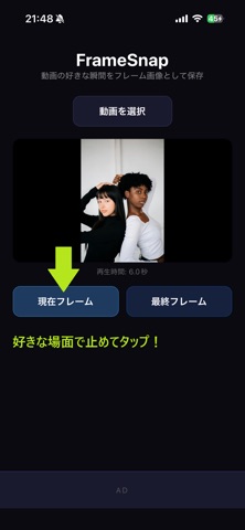 FrameSnap screenshot