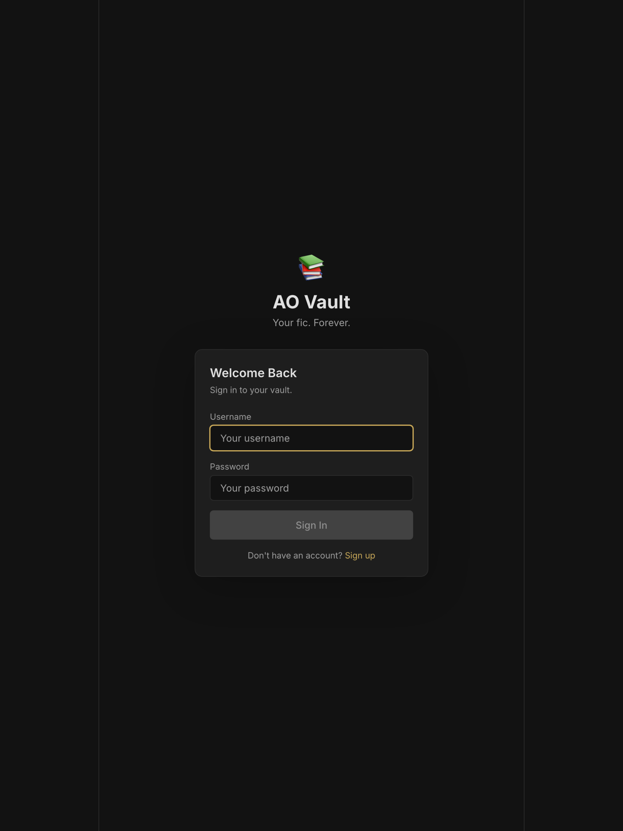 AoVault Fanfiction Library screenshot 6