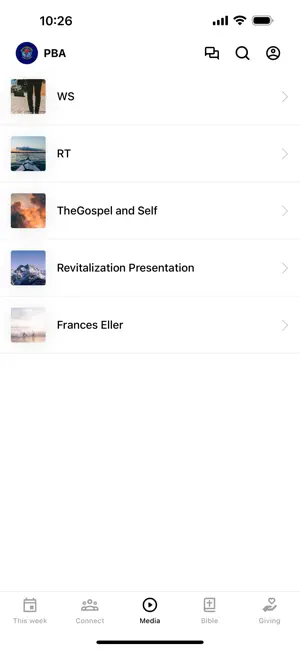 Piedmont Baptist Association screenshot 3
