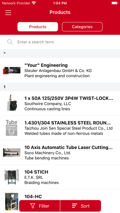 Tube App Screenshot