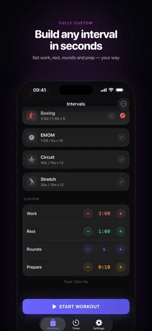 Surge: Interval Timer & HIIT screenshot 4