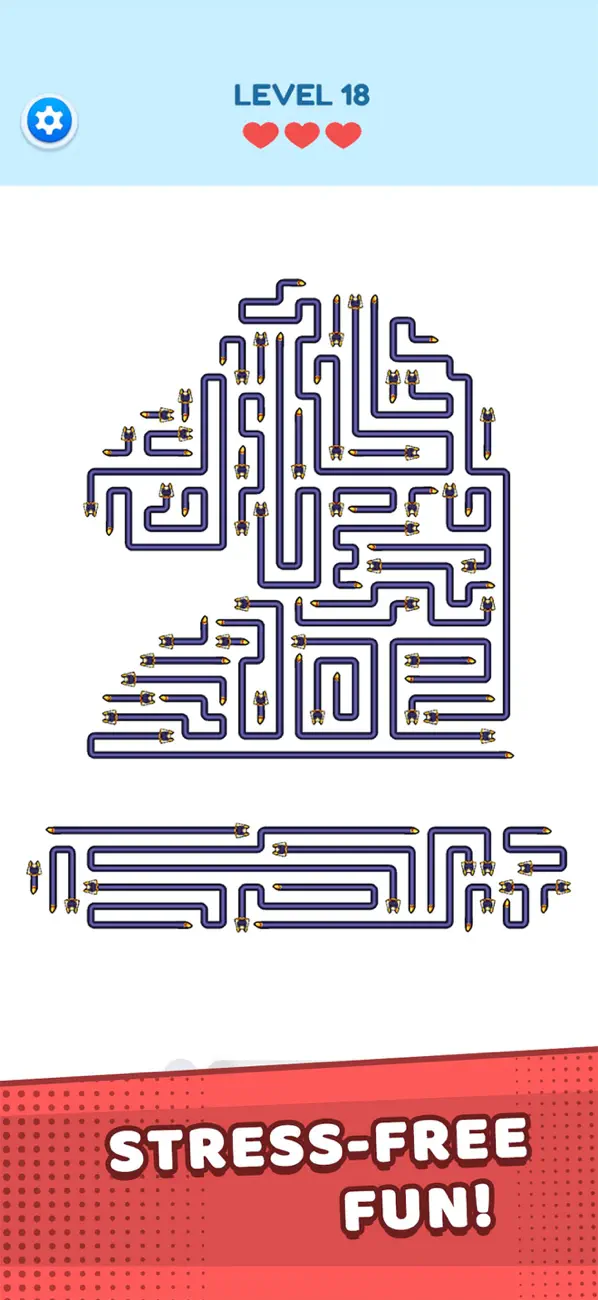 Screenshot #2 pour Crazy Arrow Maze