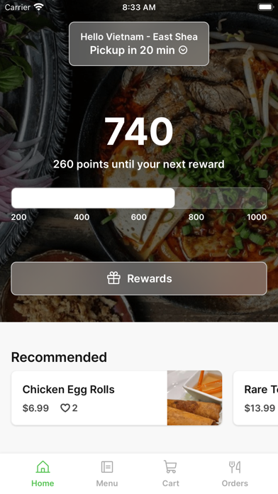 Hello Vietnam Pho & Sushi Screenshot