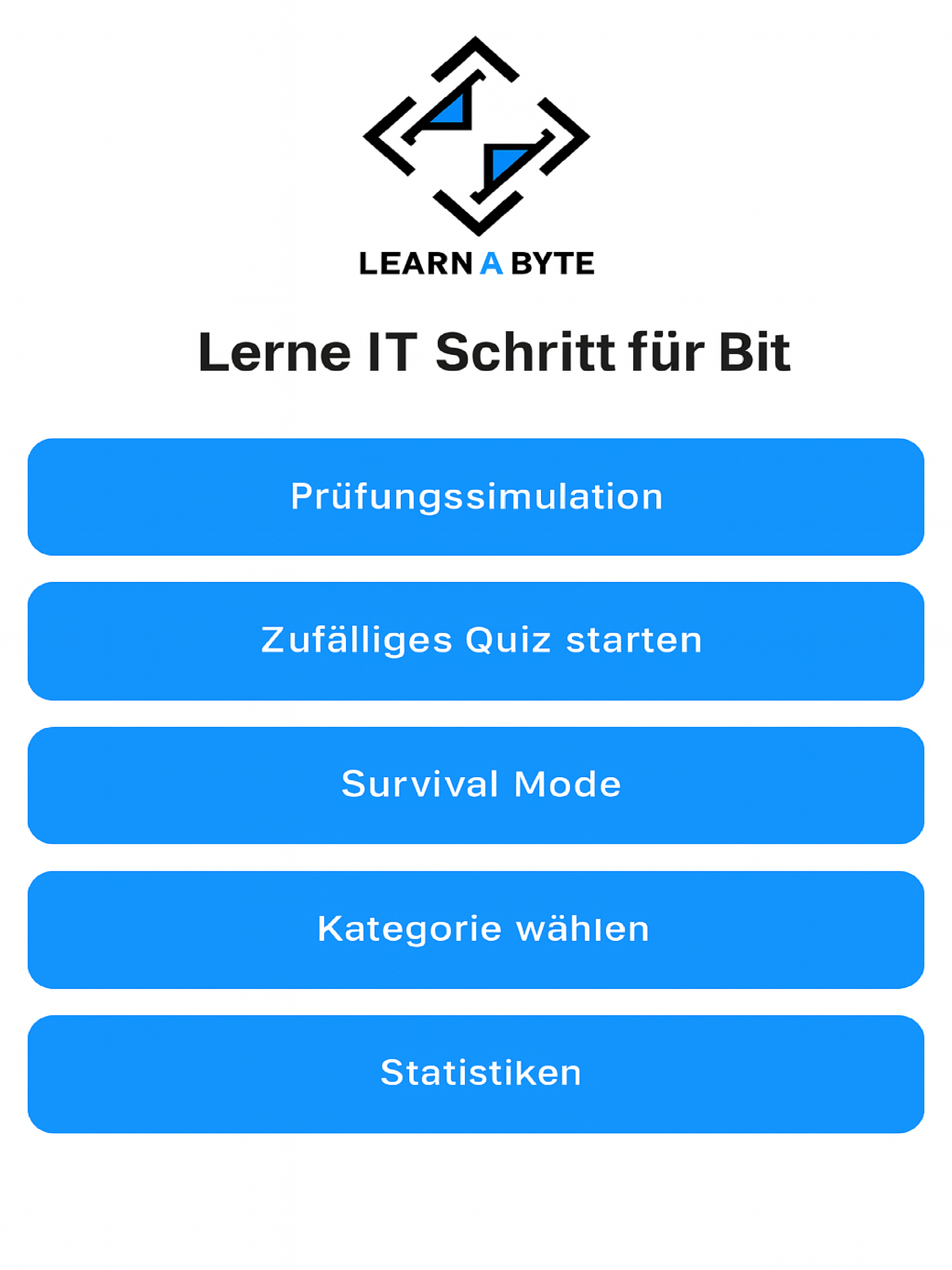 LearnAQuiz - Schritt für Bit screenshot 5