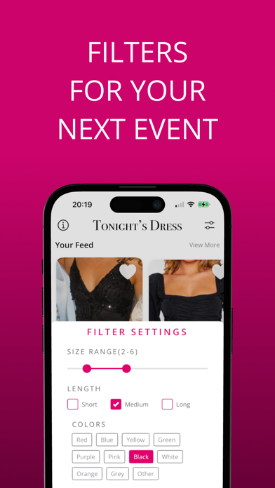 Tonights Dress iPhone screenshot 2 - Shopping app