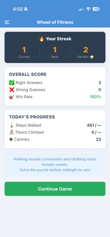 WheelFitness screenshot