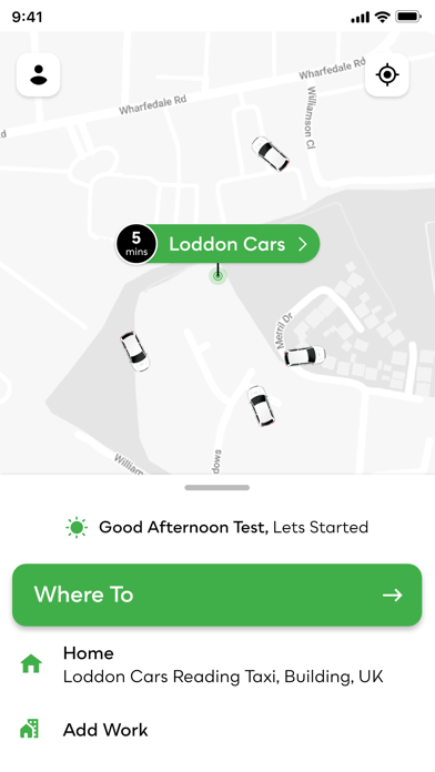 Loddon Cars Reading Taxis Screenshot