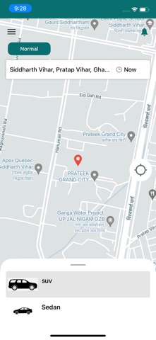 Pronto User App screenshot