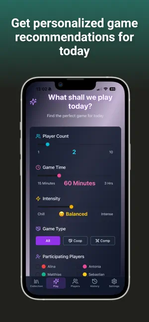 GameNight Butler screenshot 2