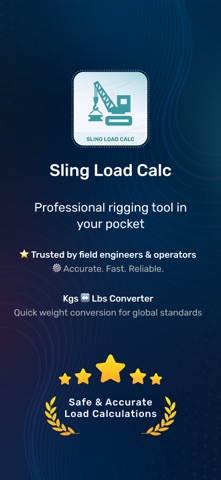 Sling Load Calc Screenshot 1 of 5