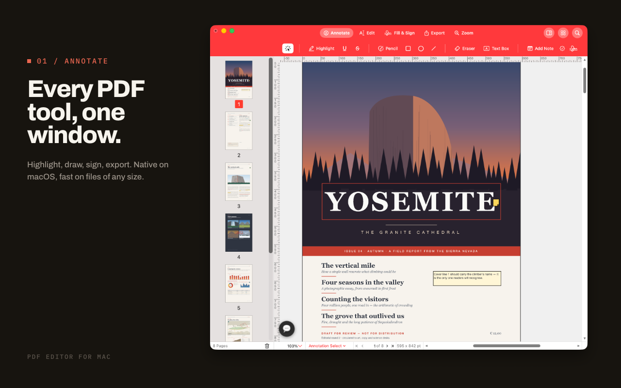 PDF Editor - Edit Sign Convert screenshot 8