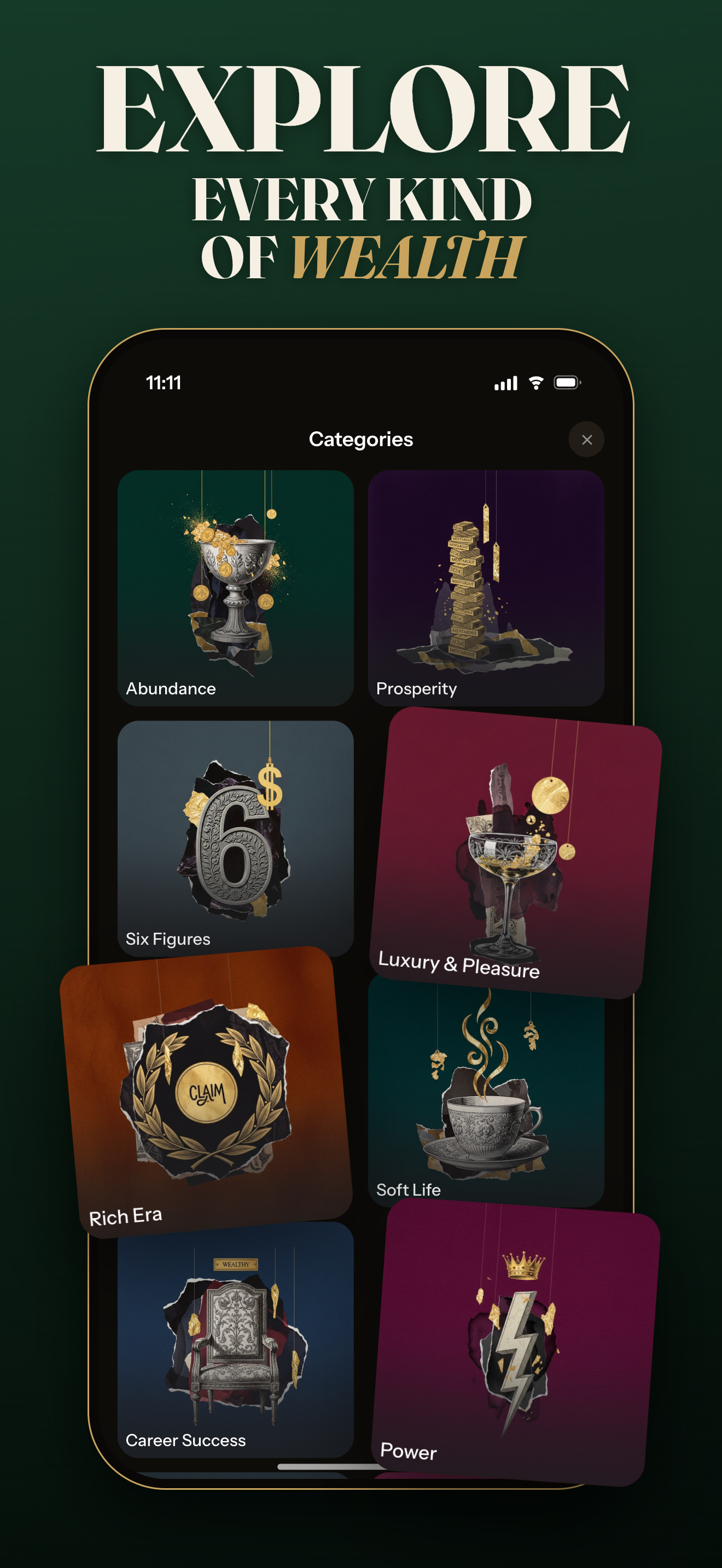 Wealthy: Money Affirmations screenshot 3